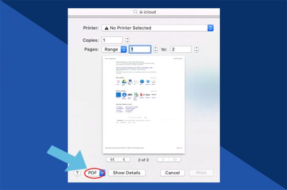 How to Print to PDF on iPhone or Mac | The Motif Blog