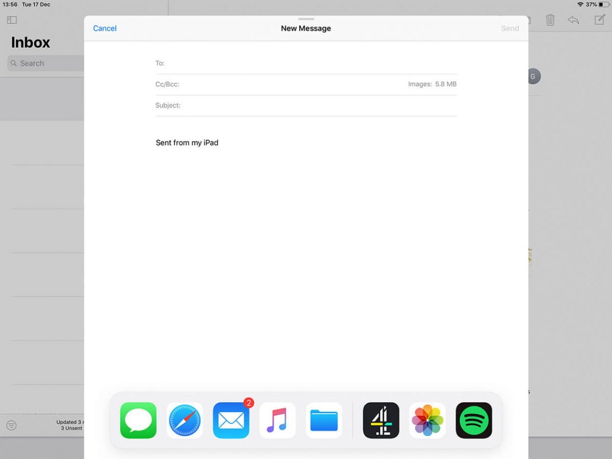 How to Attach a Photo to Email on iPhone or iPad Motif Blog