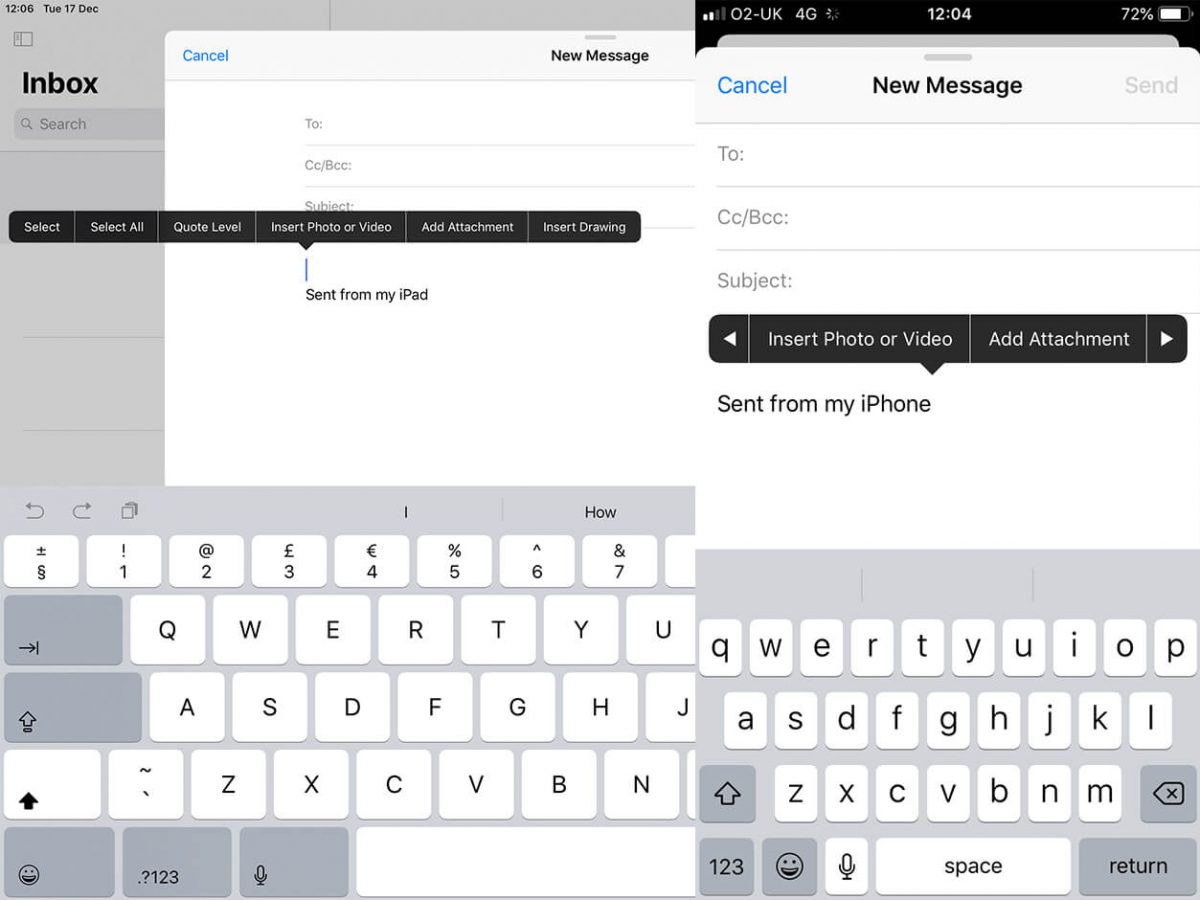 How to Attach a Photo to Email on iPhone or iPad Motif Blog