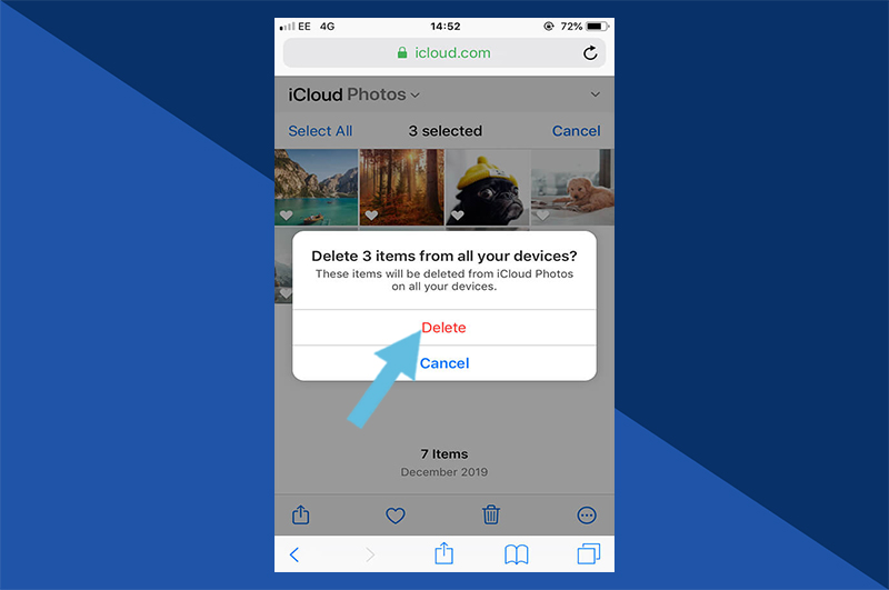 iCloud - iPhone Trash Bin