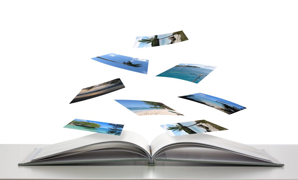 After deciding the right photo book size, let your images fall onto the page.
